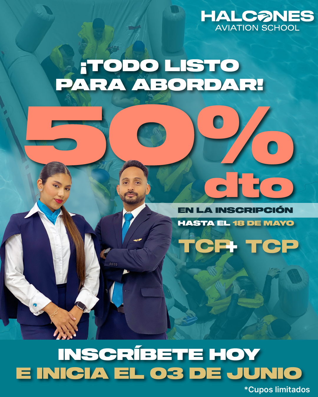 TCP descuento 50